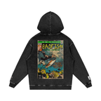 Badfish - Snow Washed Loose Cotton Hoodie