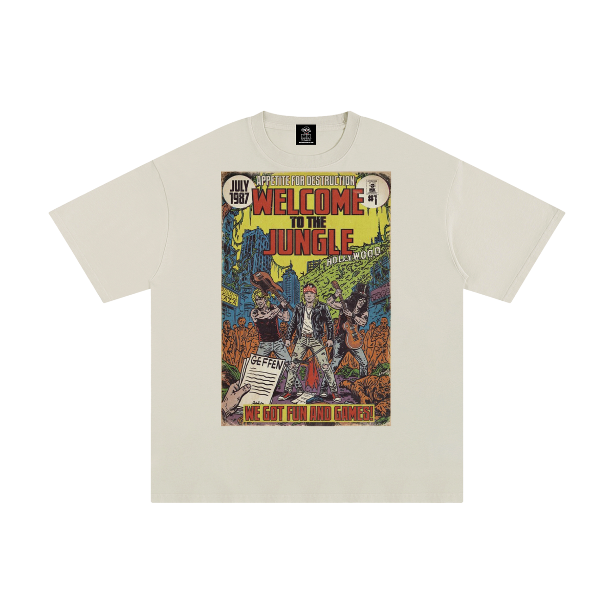 Welcome to the Jungle - Unisex Pure Cotton T-Shirt