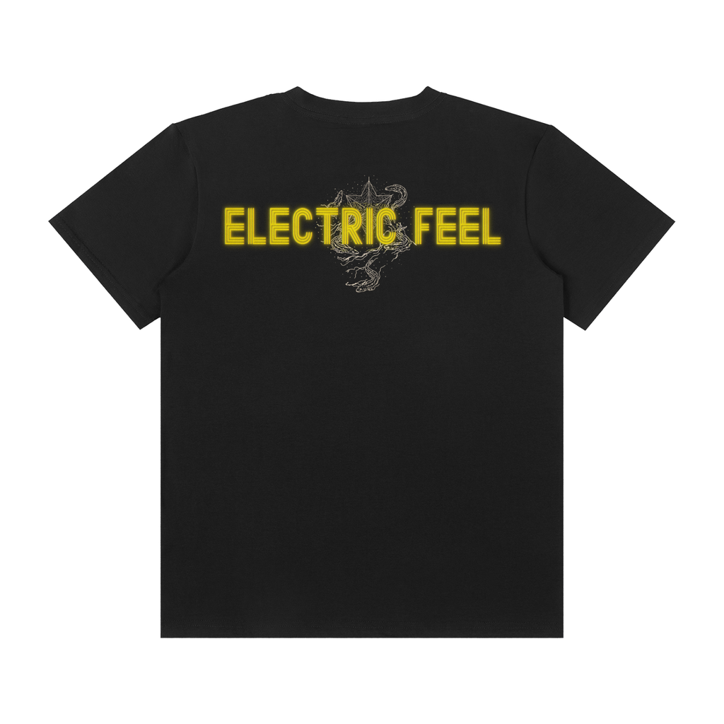 Electric Feel - SIZE UP 1 SIZE - Unisex Classic Crew Neck Cotton T-Shirt