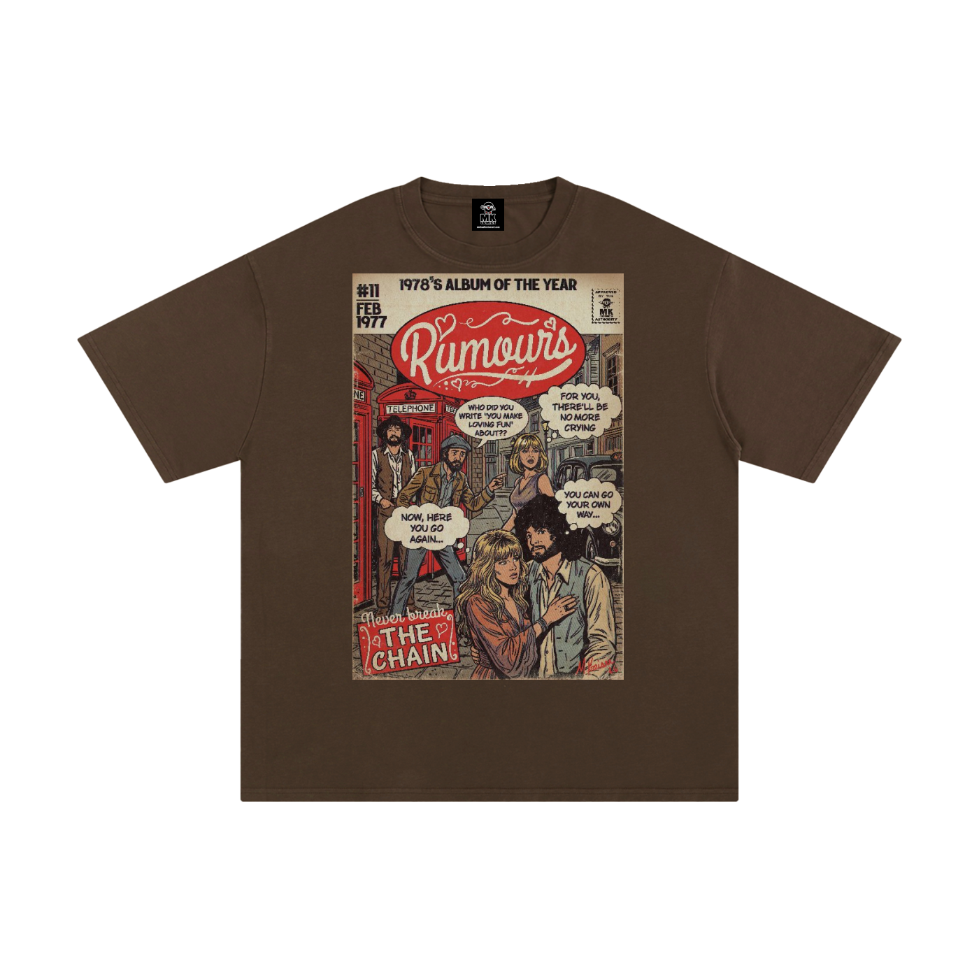 Rumours - Unisex Pure Cotton T-Shirt