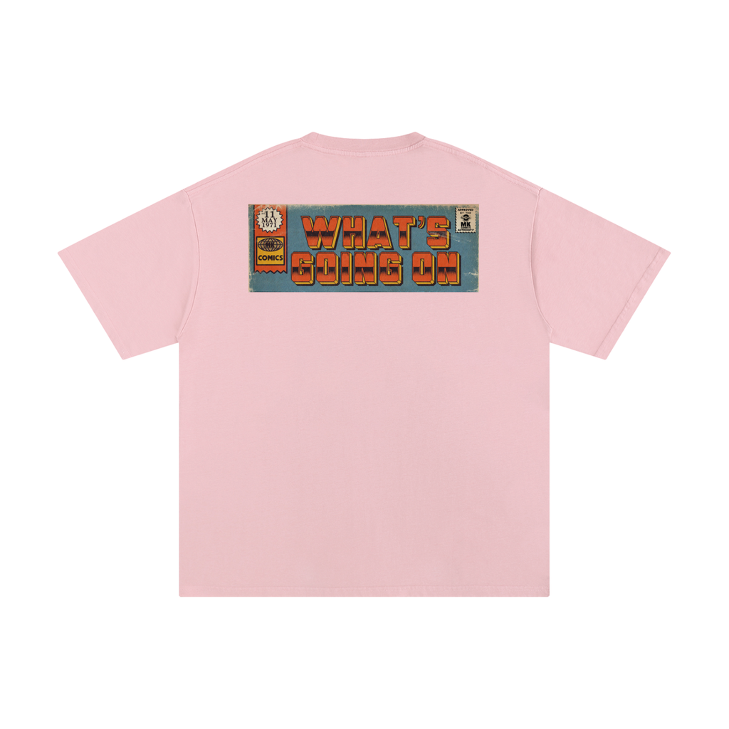 What's Going On - Unisex Pure Cotton T-Shirt