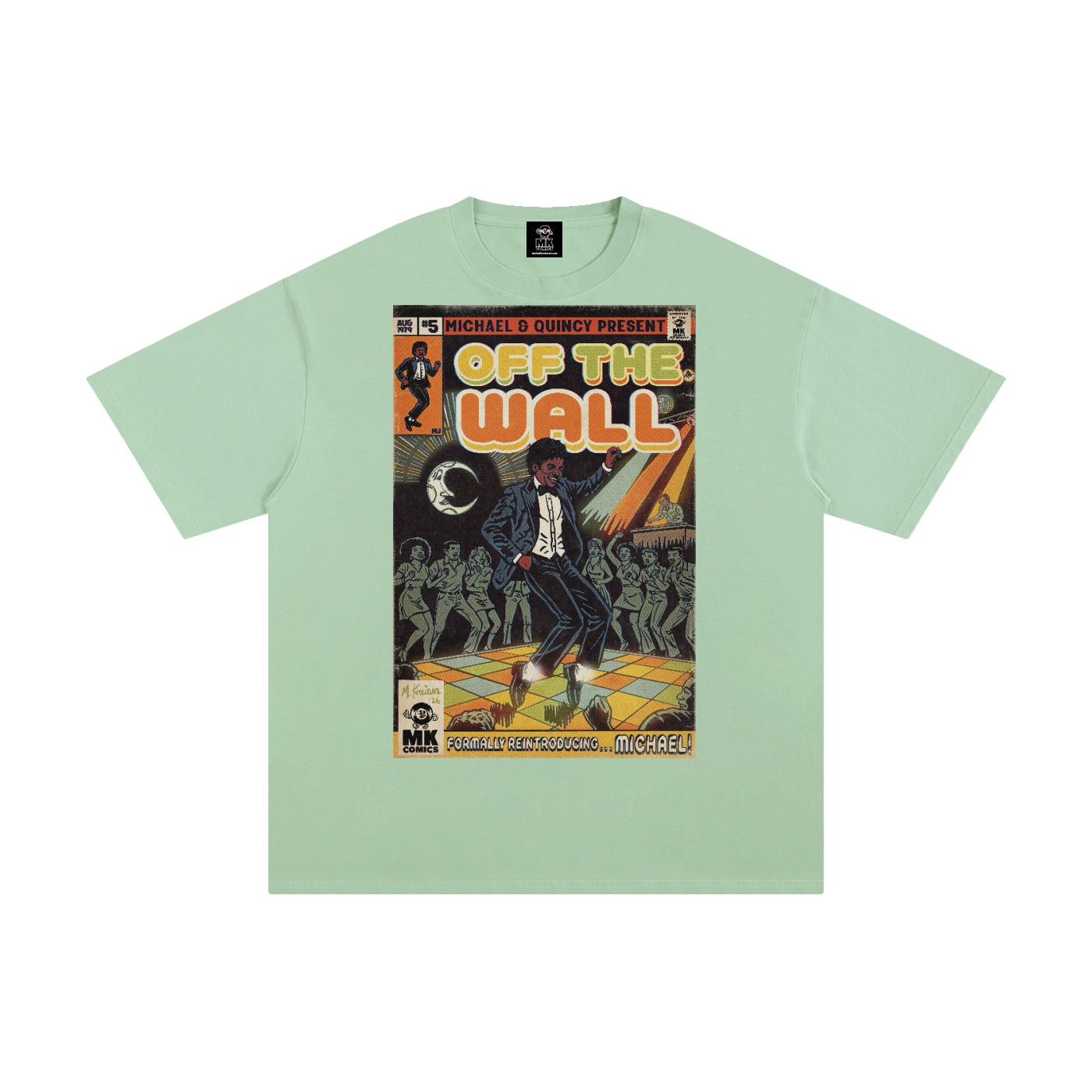 Off the Wall - Unisex Pure Cotton T-Shirt