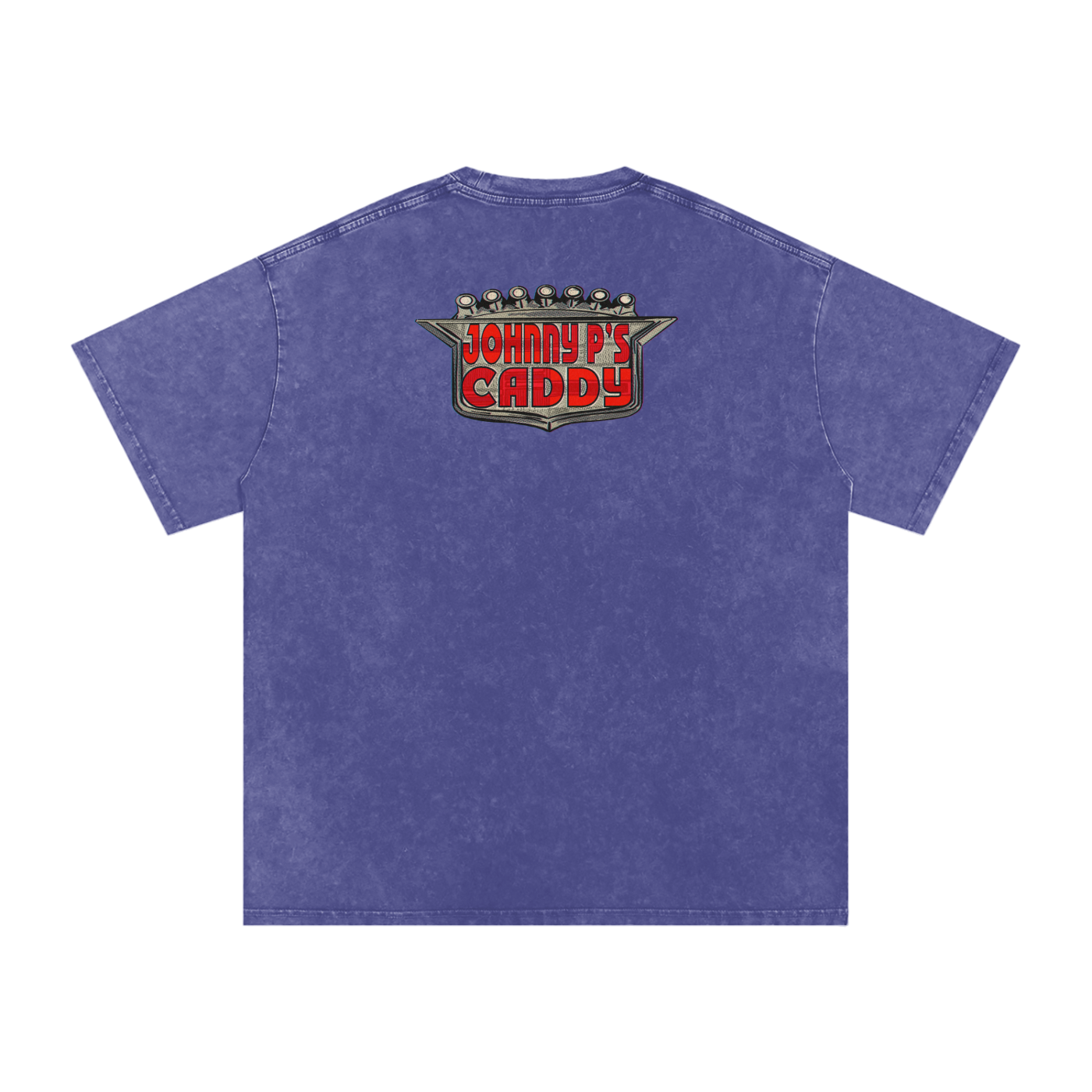 Johnny P's Caddy - Snow Washed Oversized Cotton T-Shirt