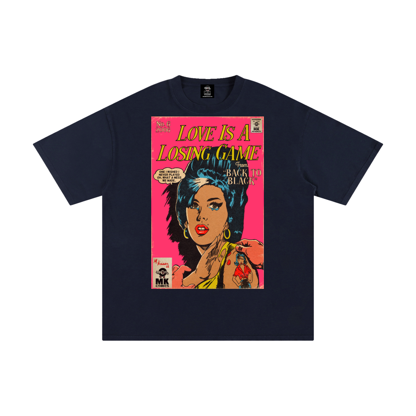 Love is a Losing Game - MK Classics - Unisex Pure Cotton T-Shirt