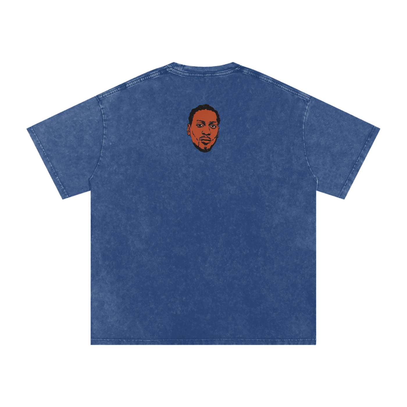 Brown Sugar - Snow Washed Oversized Cotton T-Shirt