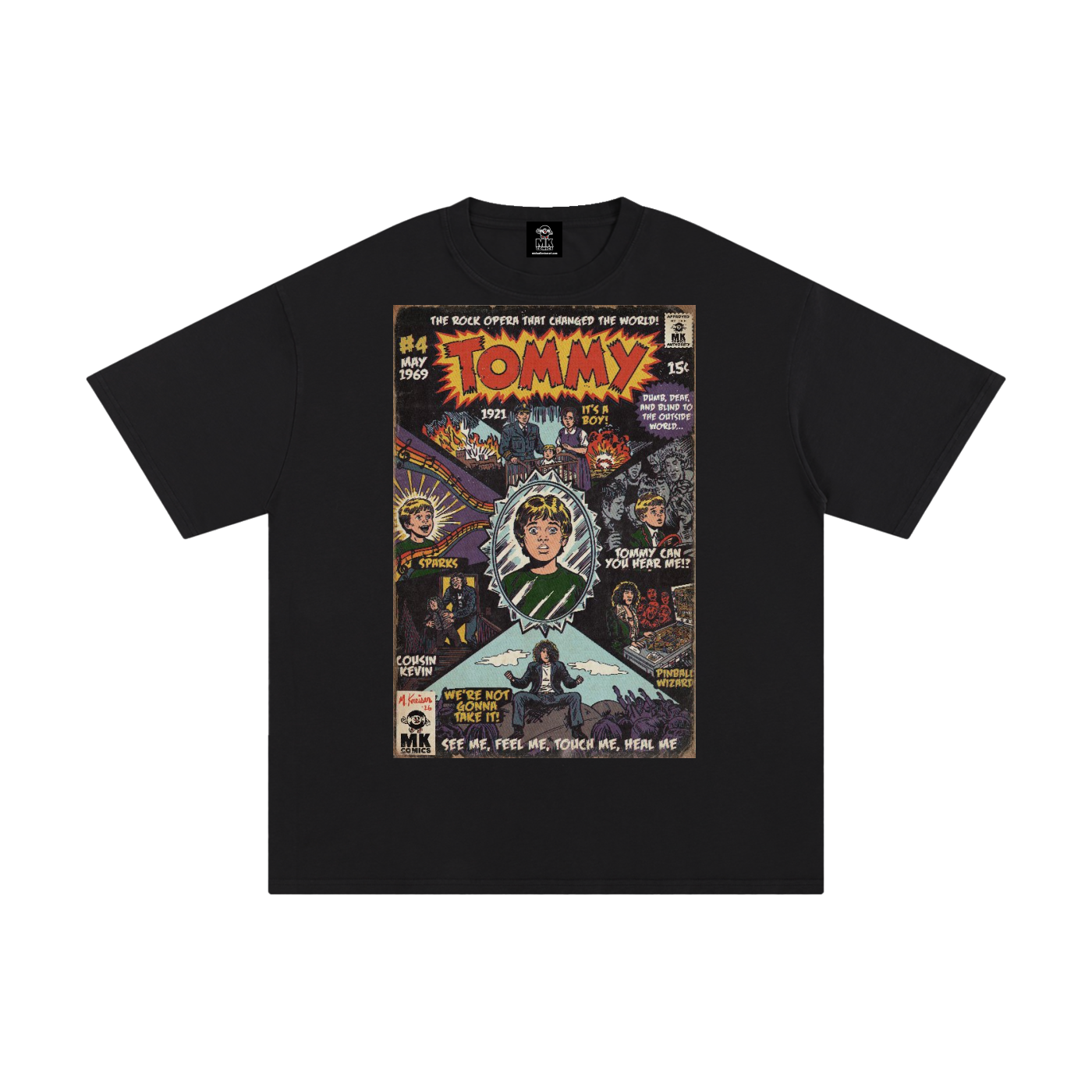 Tommy - Unisex Pure Cotton T-Shirt
