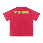 Virtual Insanity - Snow Washed Oversized Cotton T-Shirt