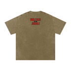 Welcome to the Jungle - Snow Washed Oversized Cotton T-Shirt