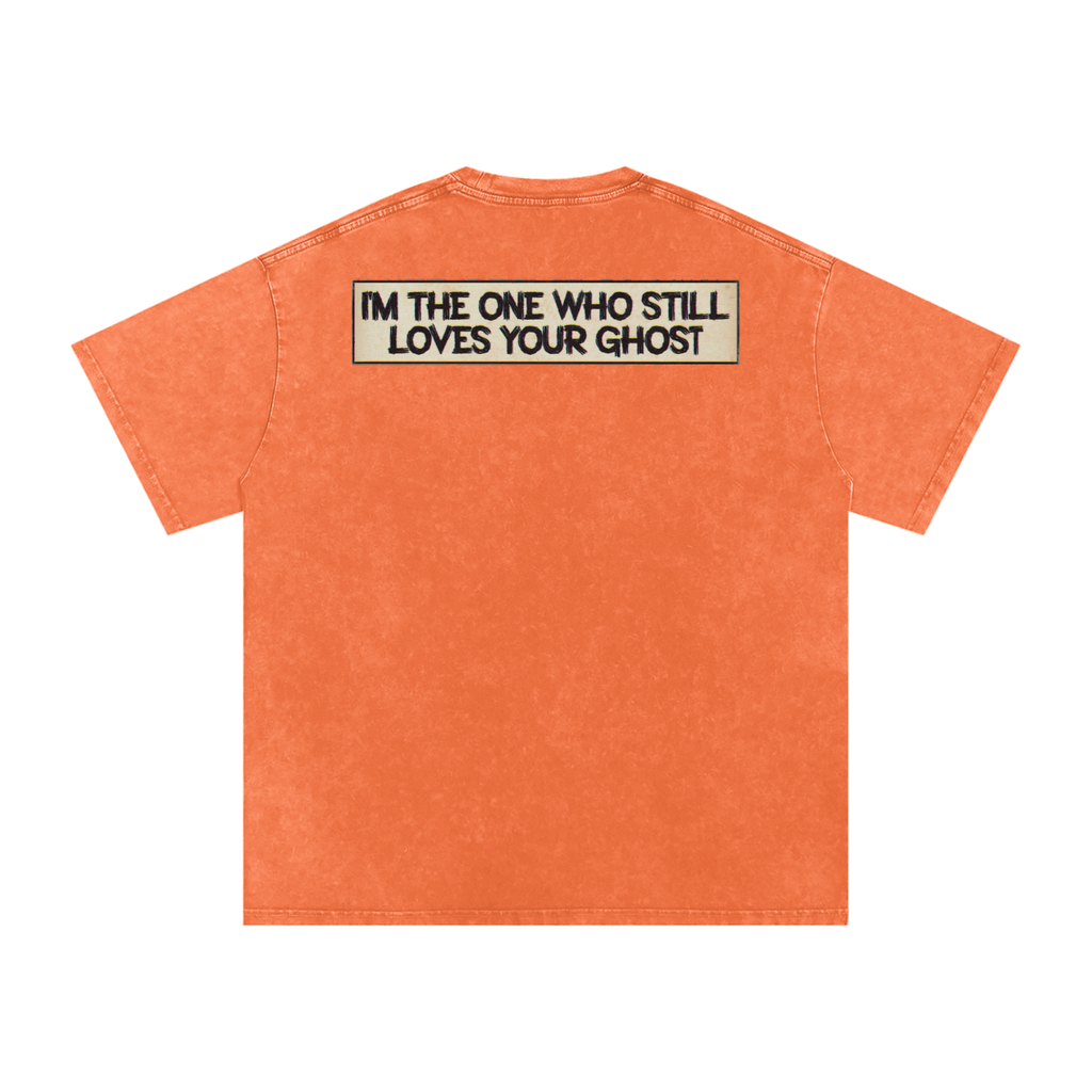 True Believer - Snow Washed Oversized Cotton T-Shirt