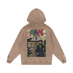 Ram - Snow Washed Loose Cotton Hoodie