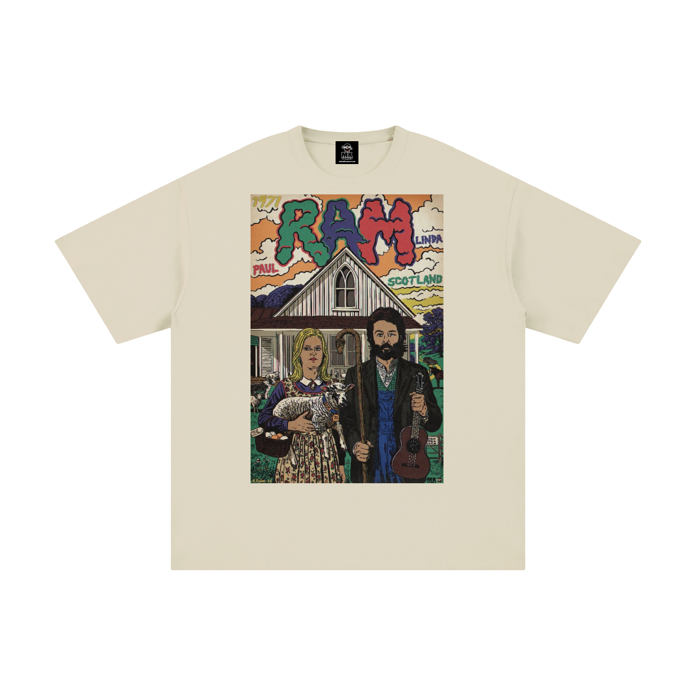 Ram - Unisex Pure Cotton T-Shirt