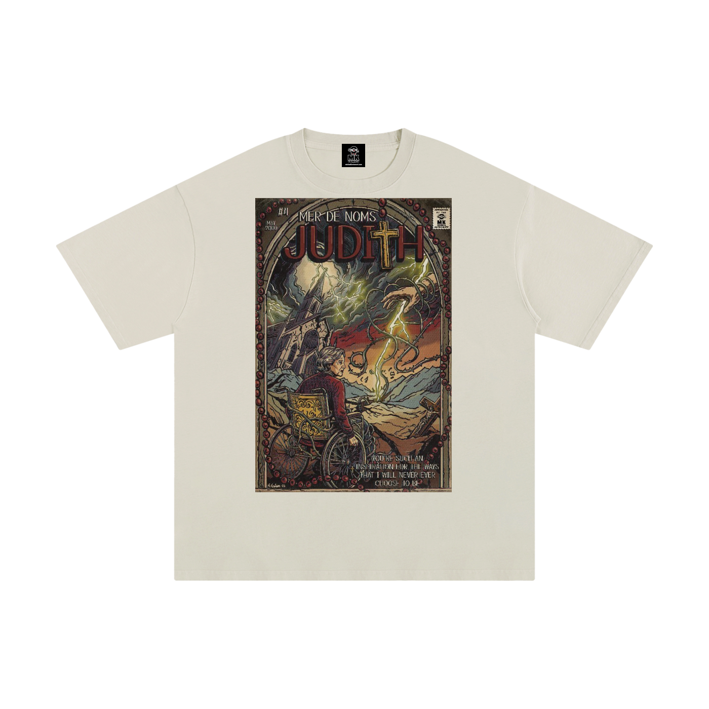 Judith - Unisex Pure Cotton T-Shirt