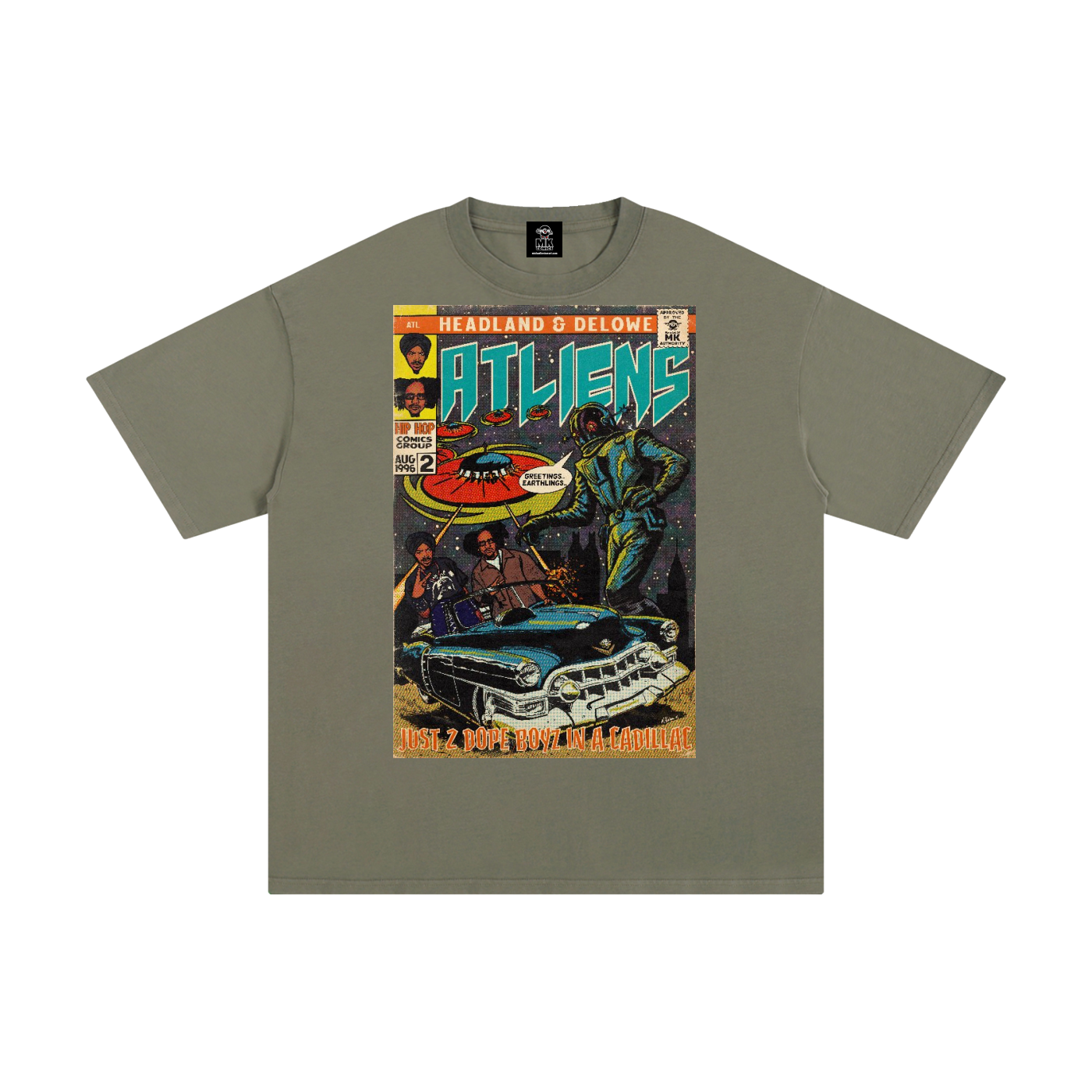 ATLiens - MK Classics - Unisex Pure Cotton T-Shirt