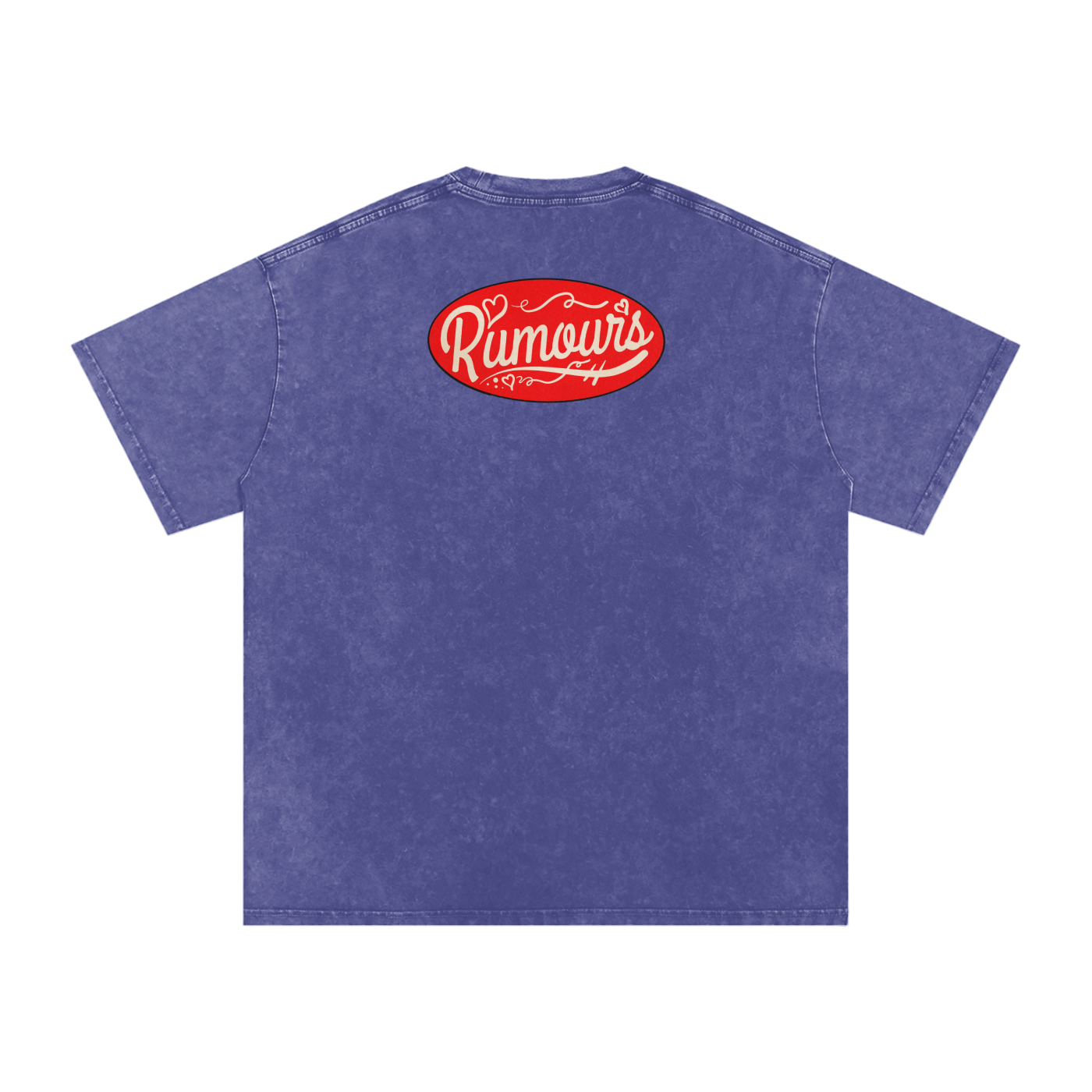 Rumours - Snow Washed Oversized Cotton T-Shirt