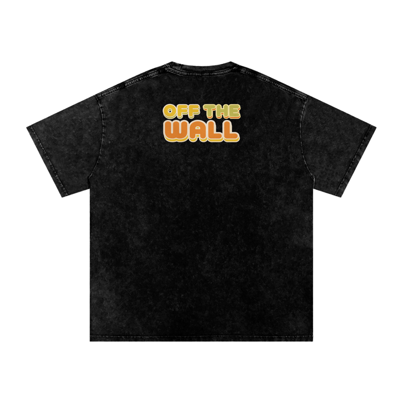Off the Wall - Snow Washed Oversized Cotton T-Shirt