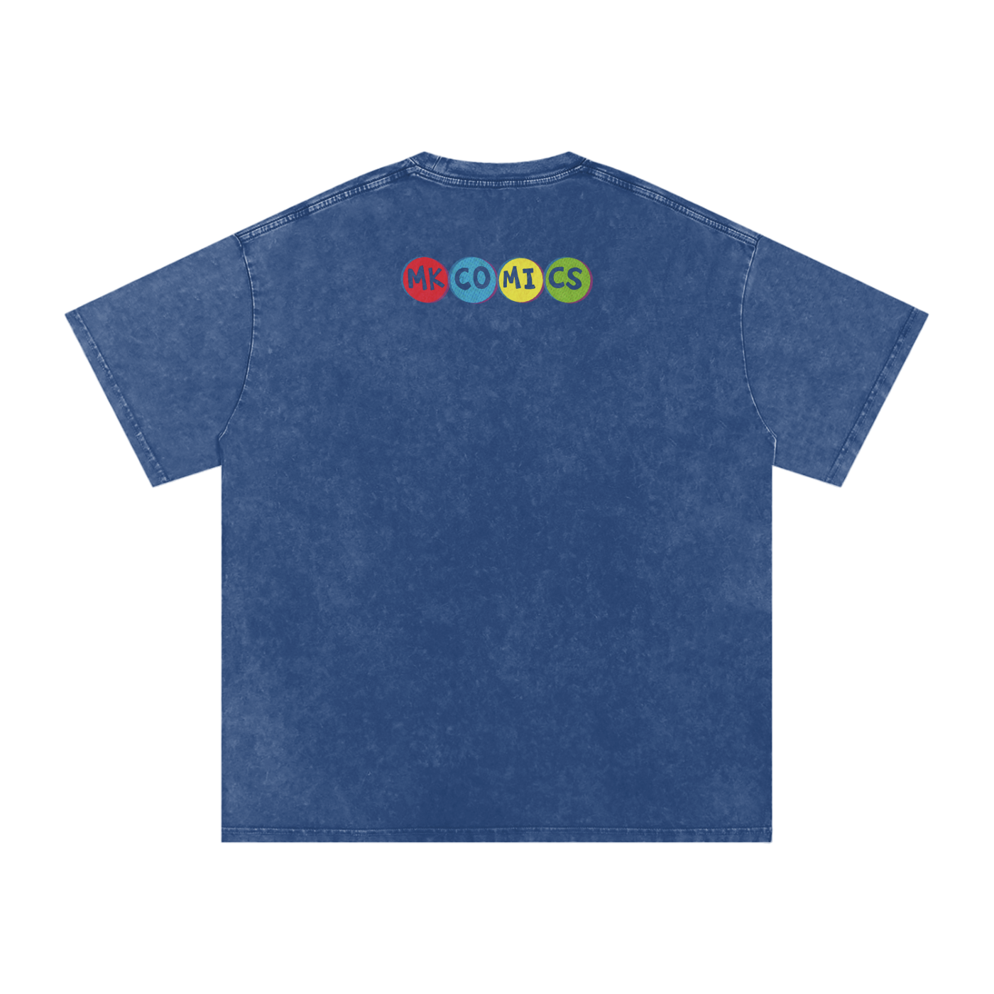 Twisted - Snow Washed Oversized Cotton T-Shirt