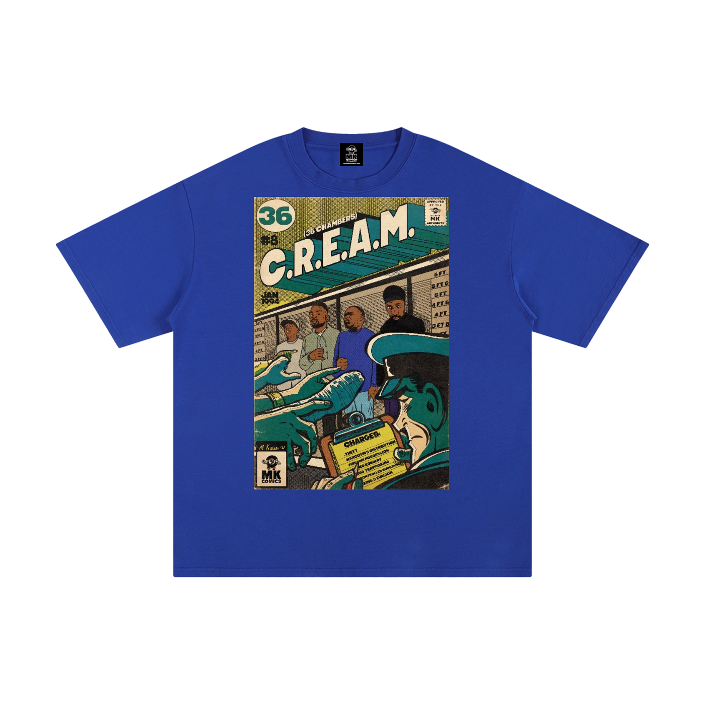C.R.E.A.M - MK Classics - Unisex Pure Cotton T-Shirt