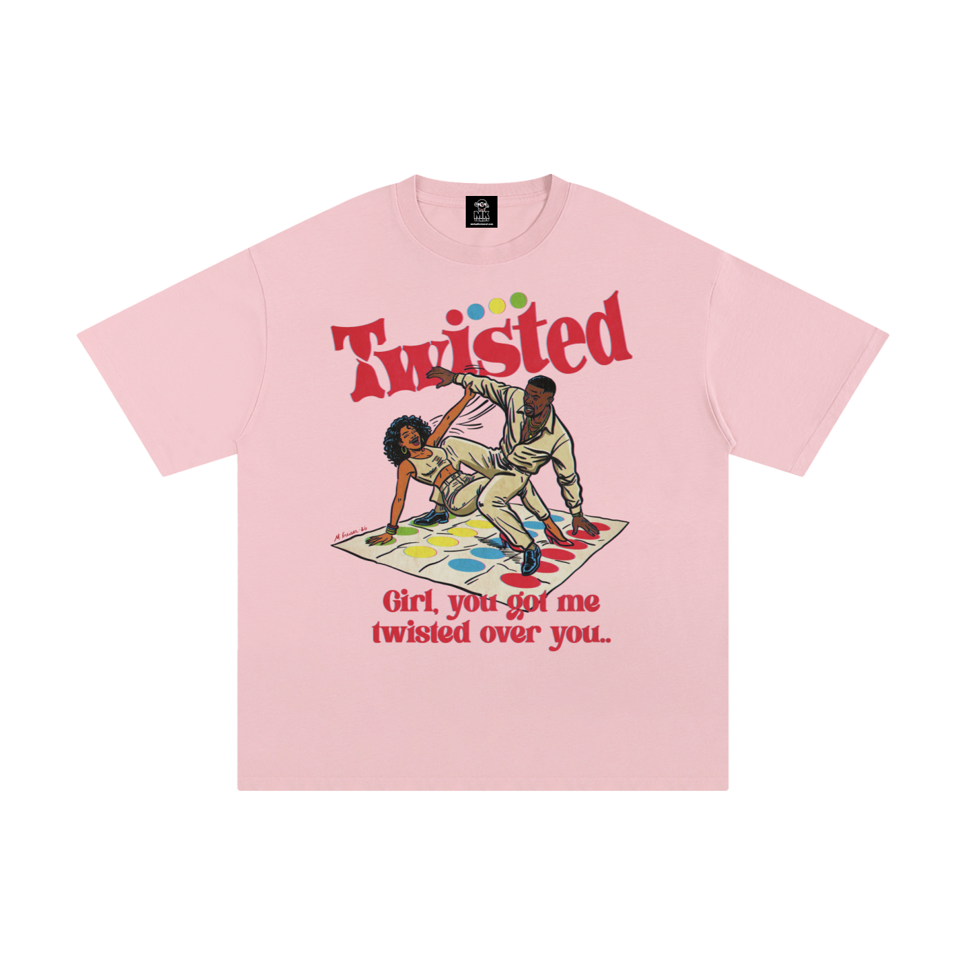 Twisted - Unisex Pure Cotton T-Shirt