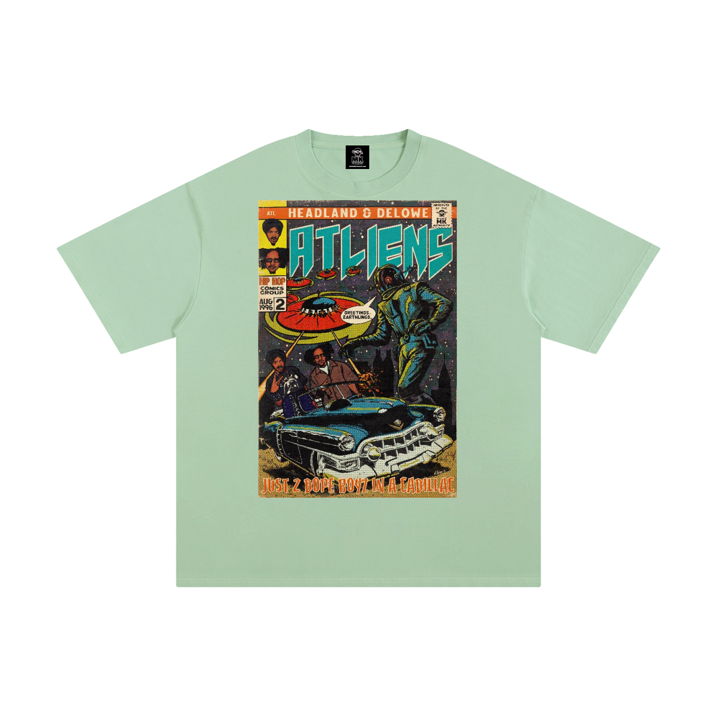 ATLiens - MK Classics - Unisex Pure Cotton T-Shirt