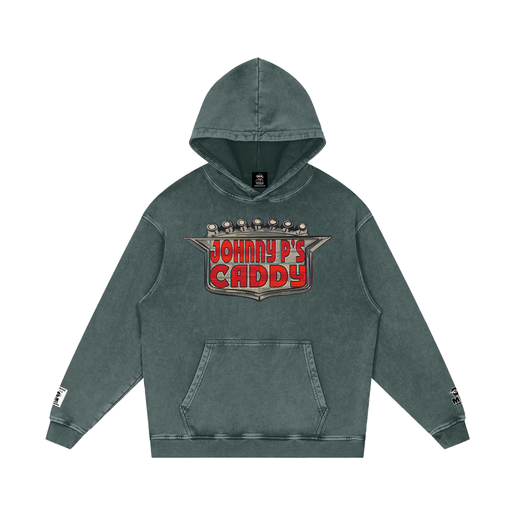 Johnny P's Caddy - Snow Washed Loose Cotton Hoodie