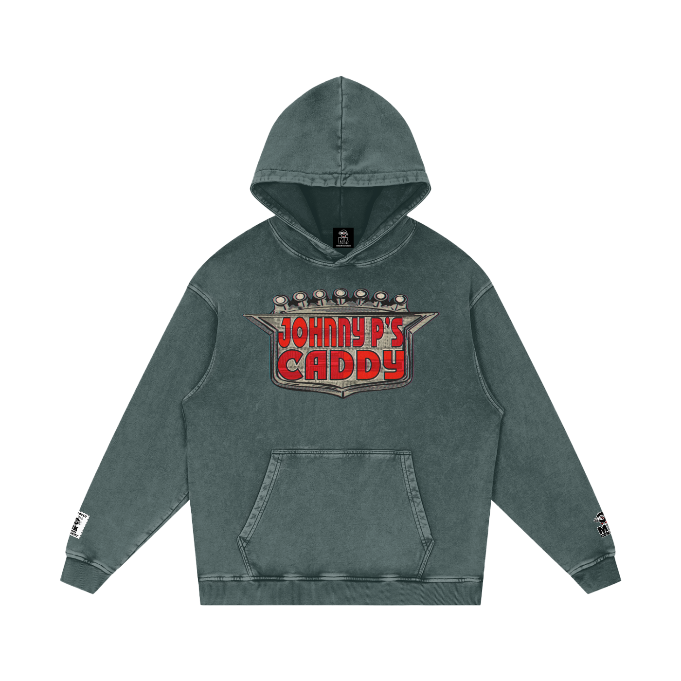 Johnny P's Caddy - Snow Washed Loose Cotton Hoodie