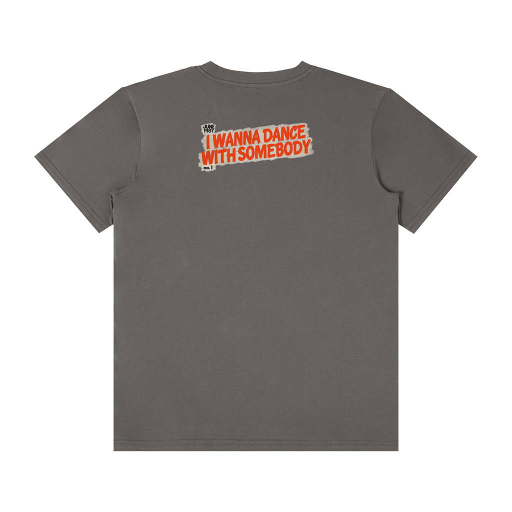 I Wanna Dance with Somebody - SIZE UP 1 SIZE - Unisex Classic Crew Neck Cotton T-Shirt