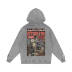 Either/Or - Snow Washed Loose Cotton Hoodie