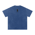 Rhythm Nation - Snow Washed Oversized Cotton T-Shirt