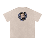 Paranoid Android -  Snow Washed Oversized Cotton T-Shirt