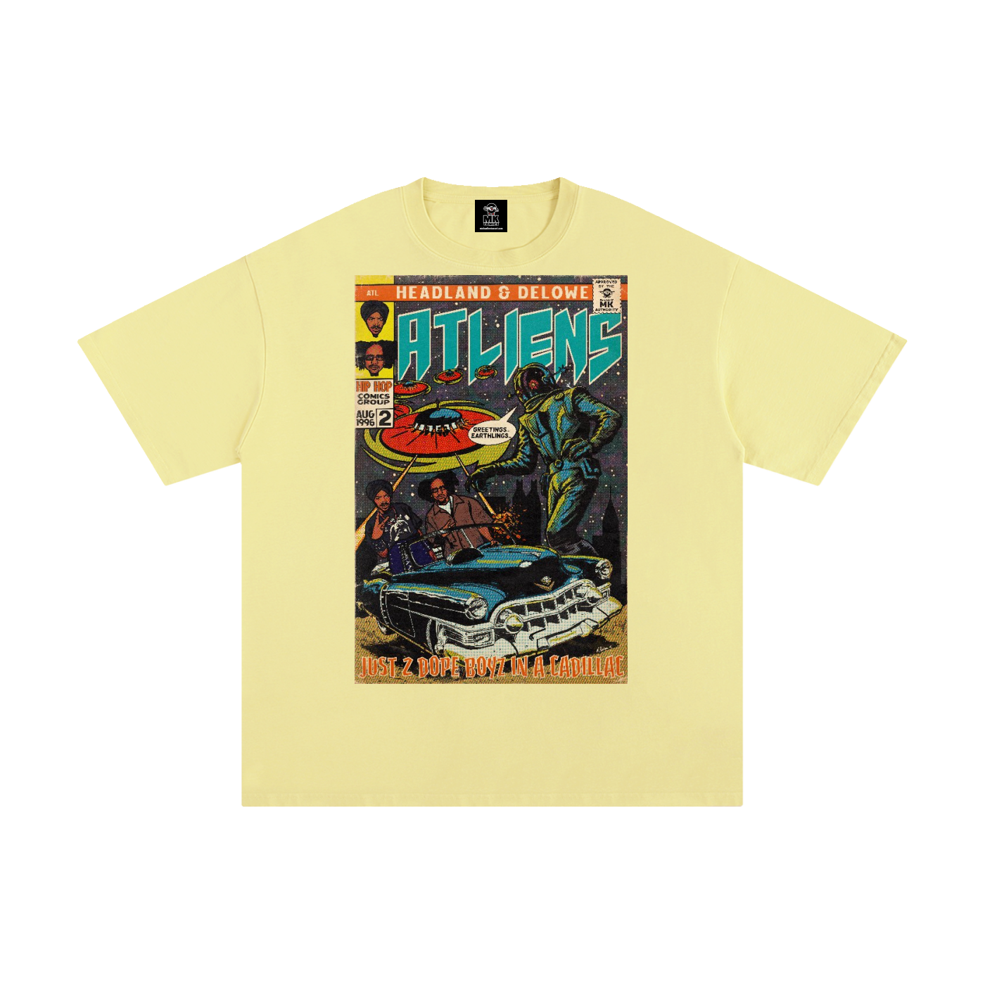 ATLiens - MK Classics - Unisex Pure Cotton T-Shirt