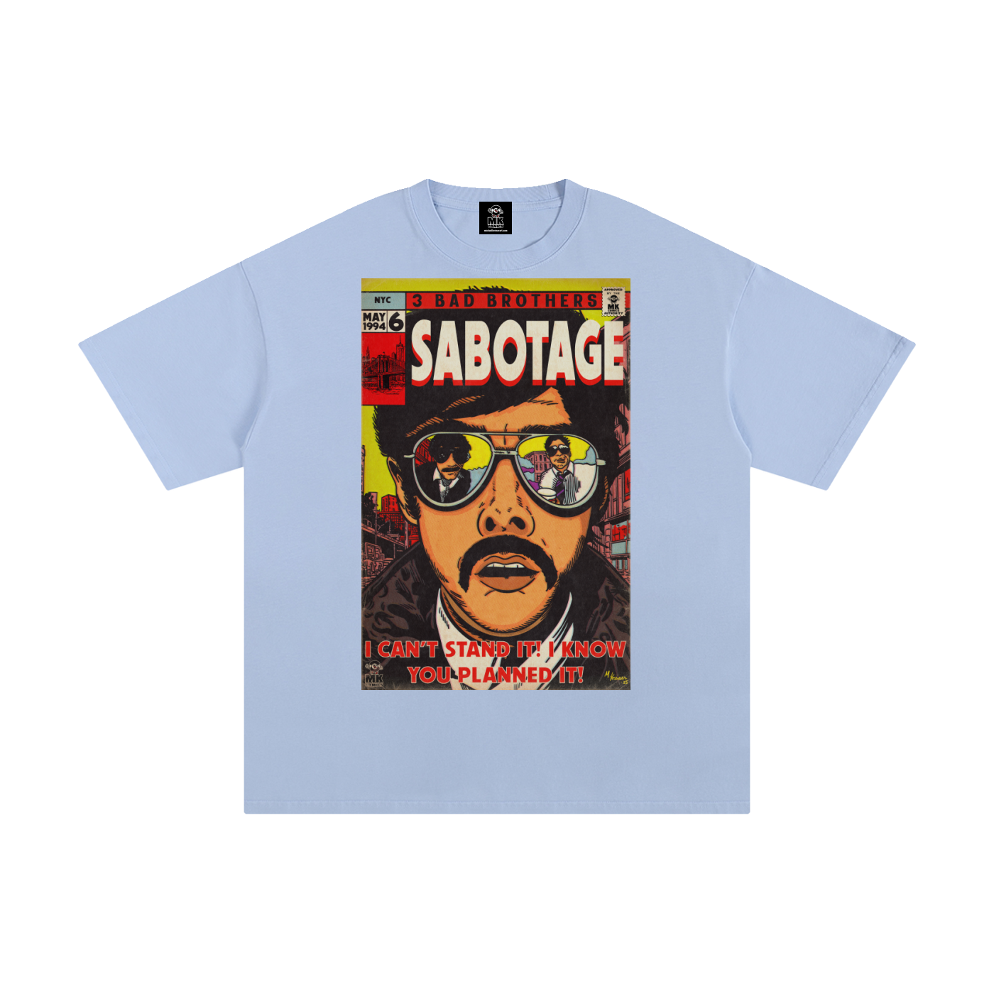 Sabotage - MK Classics - Unisex Pure Cotton T-Shirt