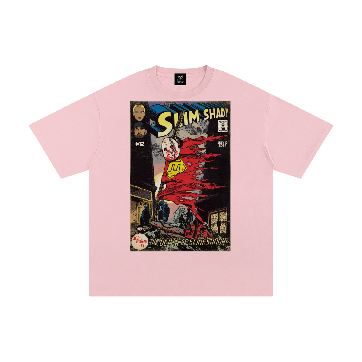 Death of Slim Shady - Unisex Pure Cotton T-Shirt