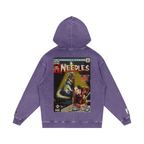Needles - Snow Washed Loose Cotton Hoodie