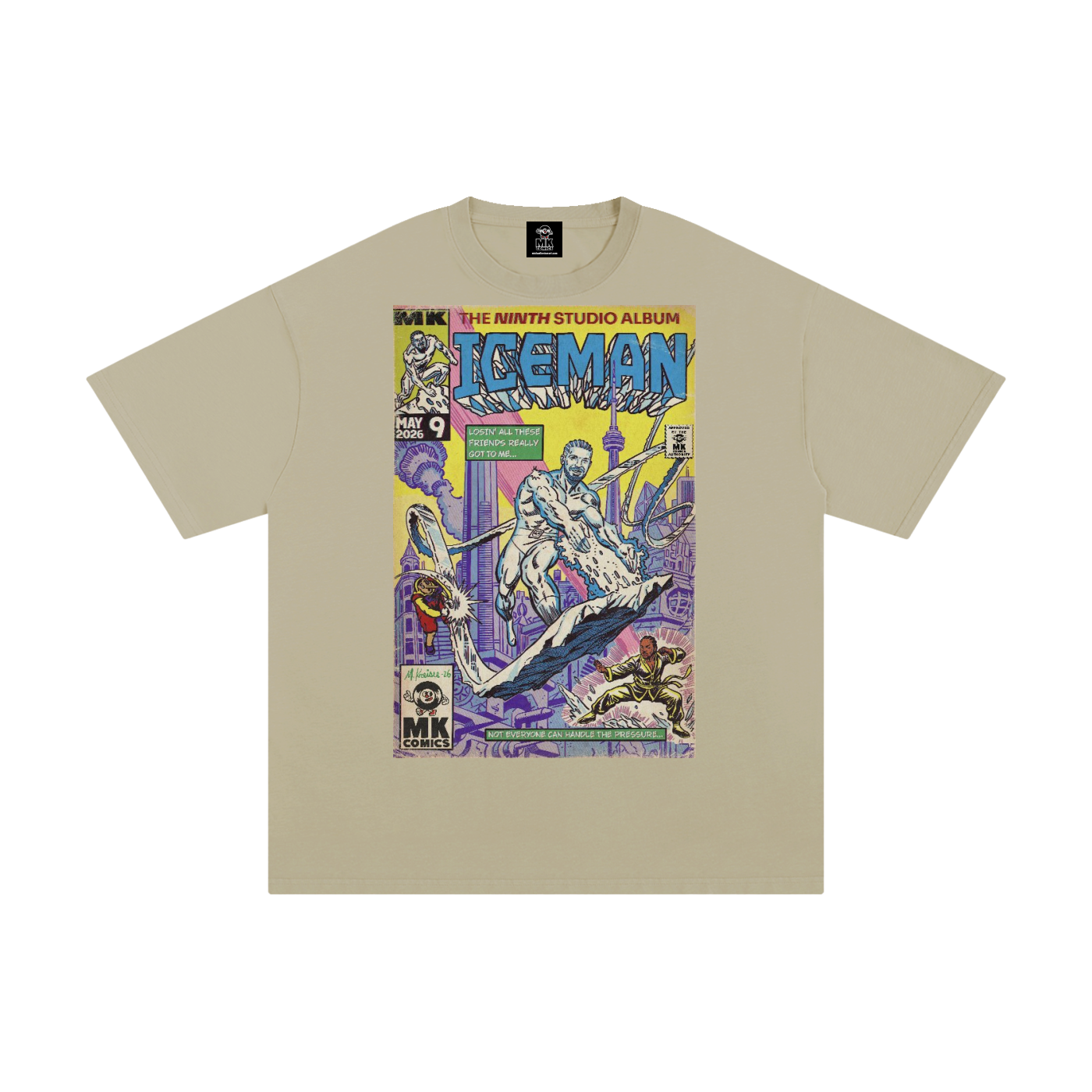 Iceman - Unisex Pure Cotton T-Shirt