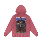 Only - Snow Washed Loose Cotton Hoodie