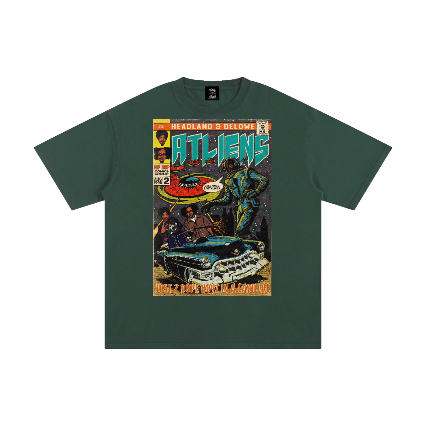 ATLiens - MK Classics - Unisex Pure Cotton T-Shirt