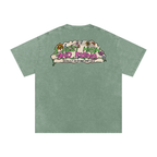 3 Feet High & Rising - Snow Washed Oversized Cotton T-Shirt
