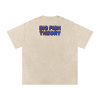Big Fish Theory - Snow Washed Oversized Cotton T-Shirt