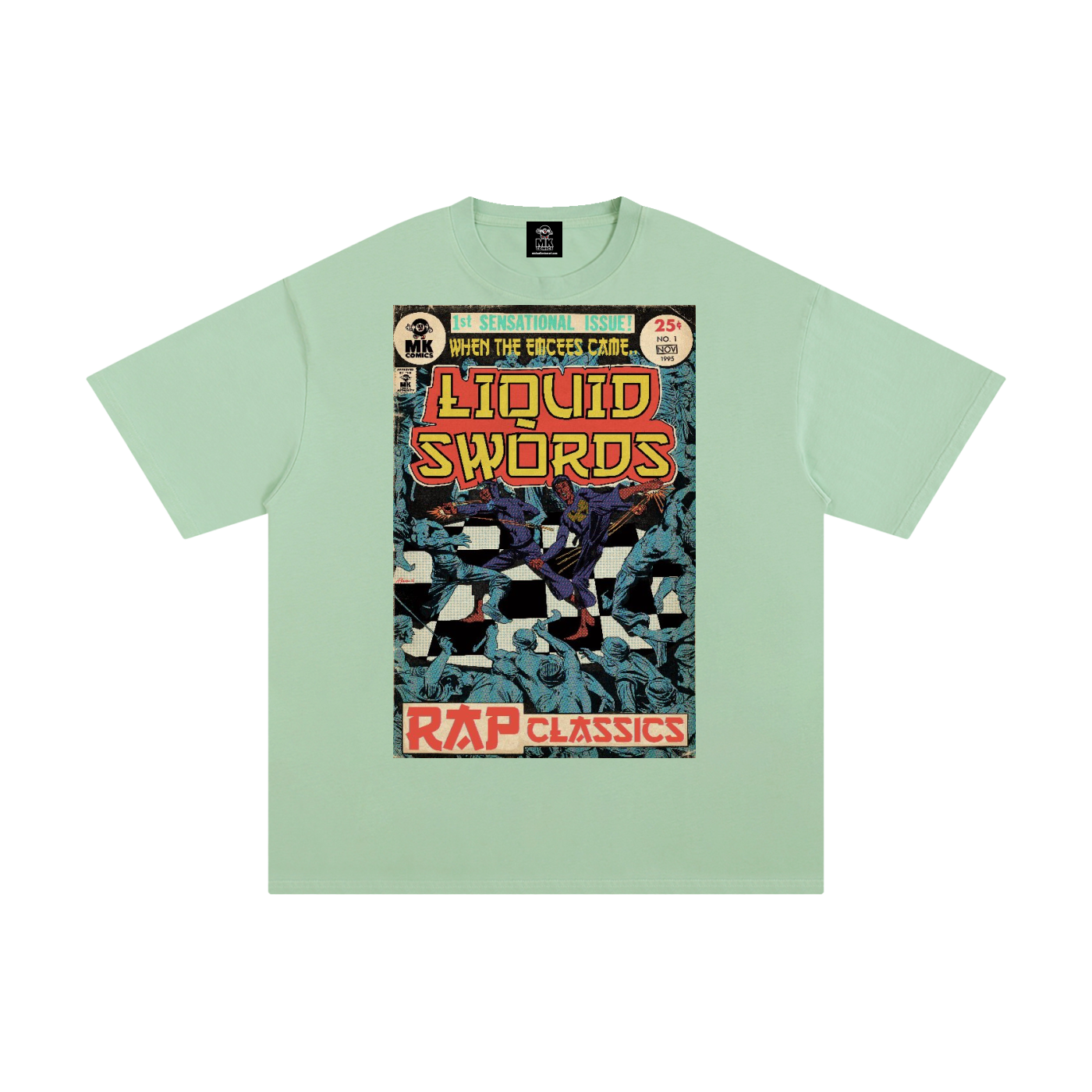 Liquid Swords - MK Classics - Unisex Pure Cotton T-Shirt