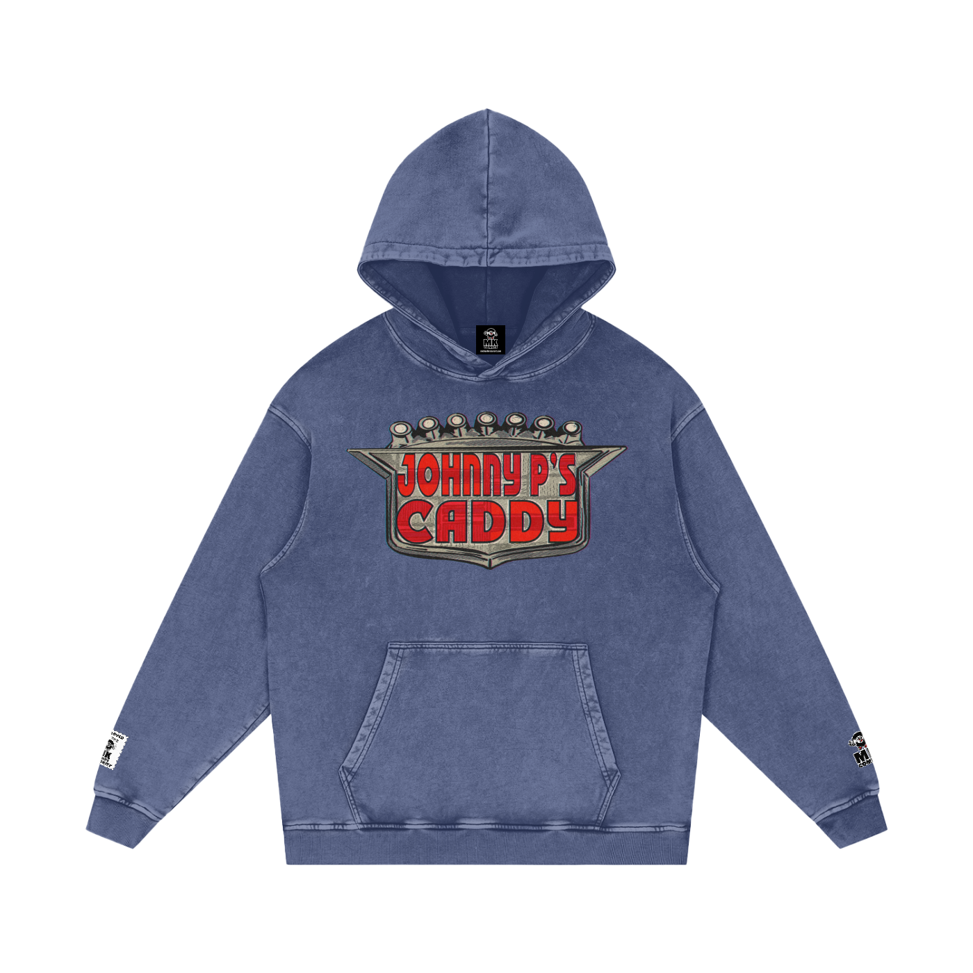 Johnny P's Caddy - Snow Washed Loose Cotton Hoodie