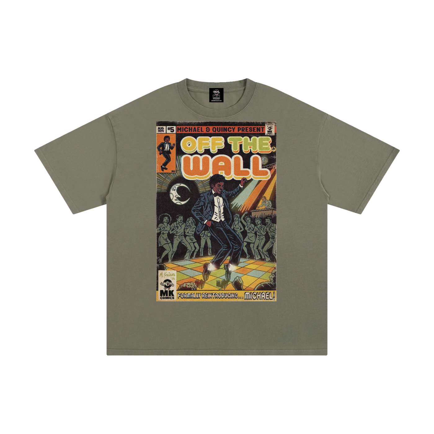 Off the Wall - Unisex Pure Cotton T-Shirt