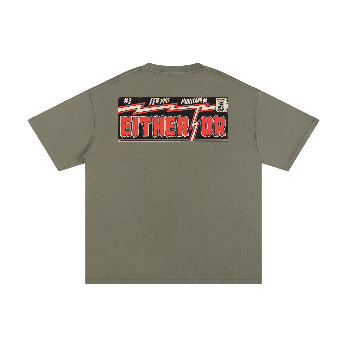 Either/Or - Unisex Pure Cotton T-Shirt