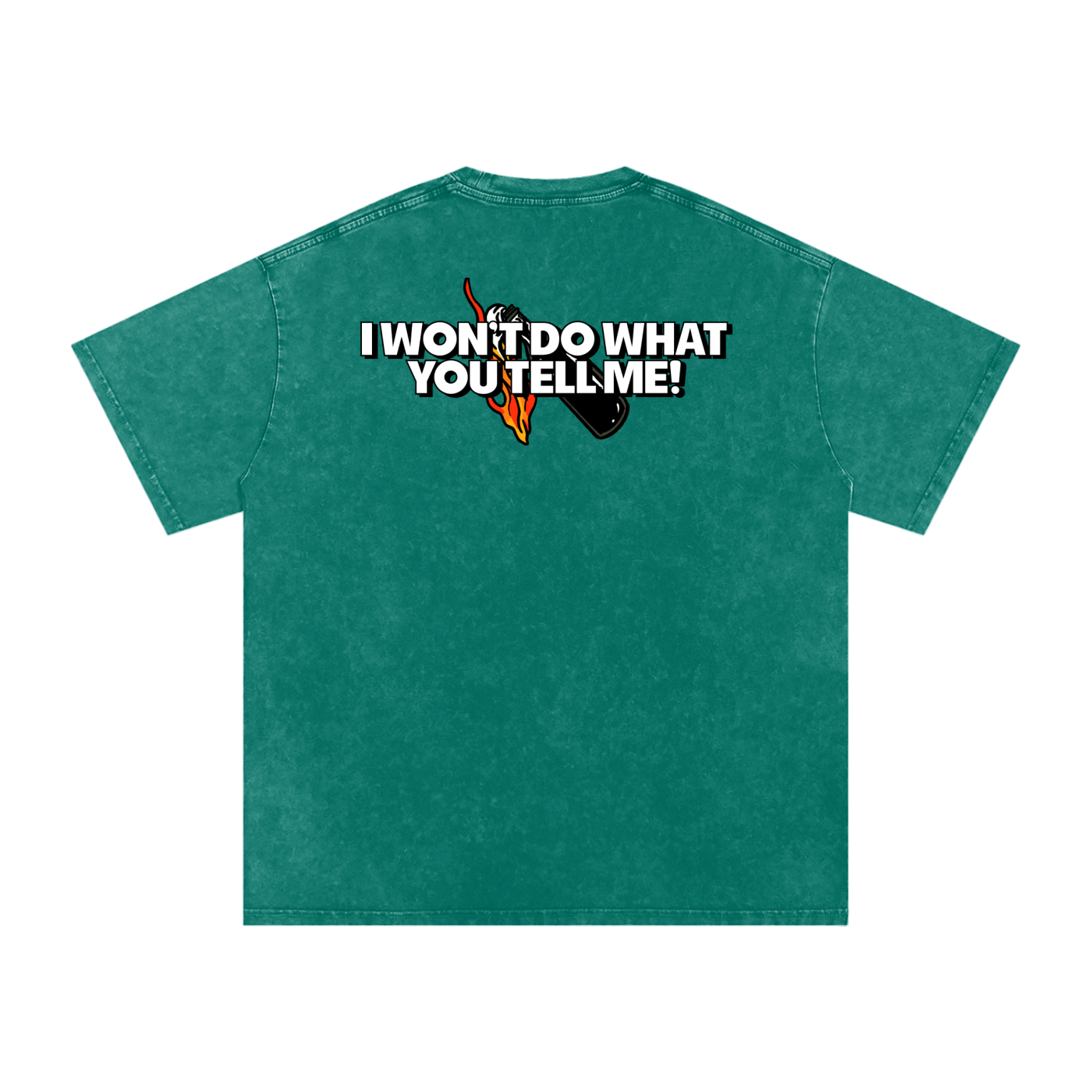 Killing in the Name - Snow Washed Oversized Cotton T-Shirt