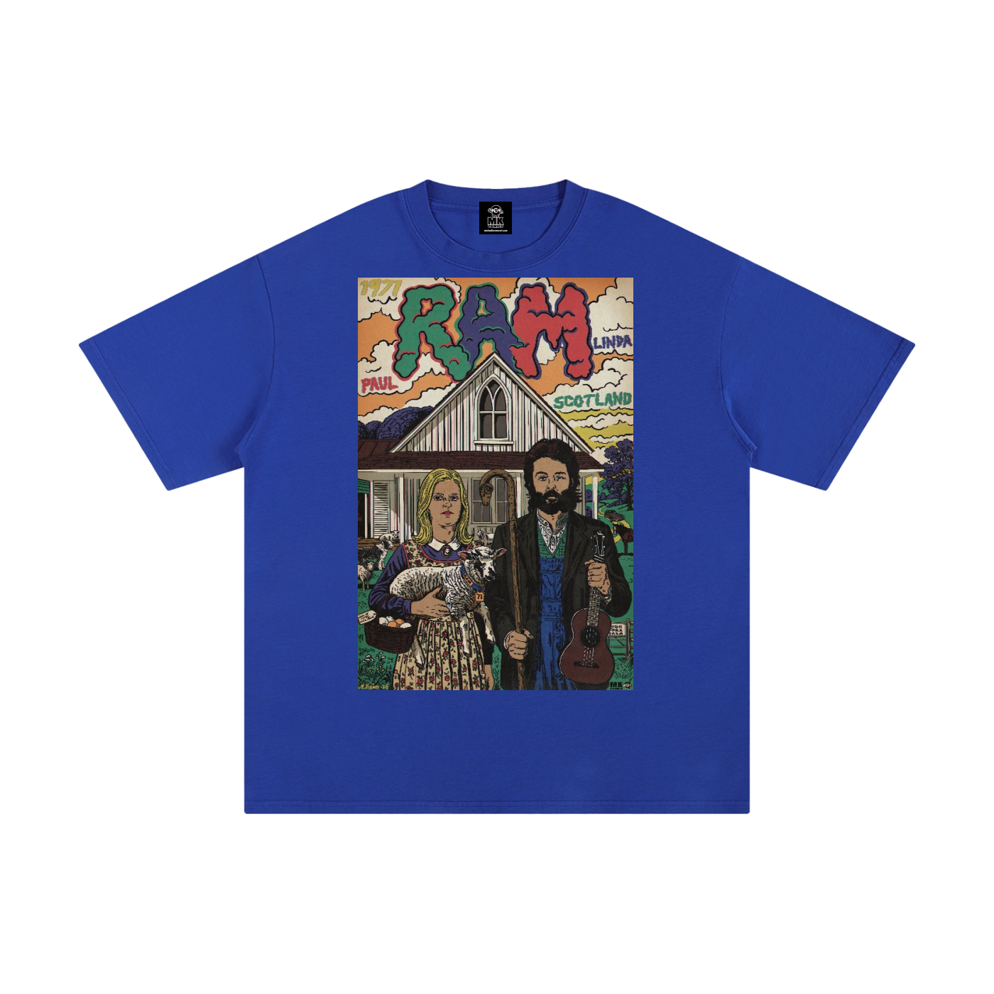 Ram - Unisex Pure Cotton T-Shirt