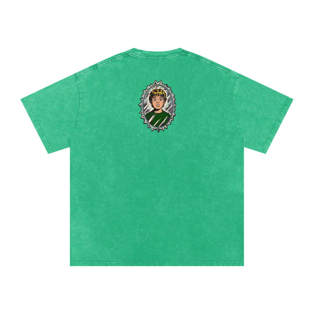 Tommy - Snow Washed Oversized Cotton T-Shirt
