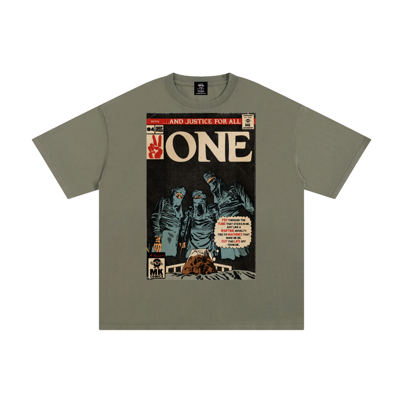 One - MK Classics - Unisex Pure Cotton T-Shirt