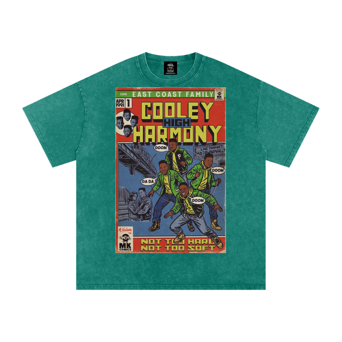 Cooleyhighharmony - Snow Washed Oversized Cotton T-Shirt