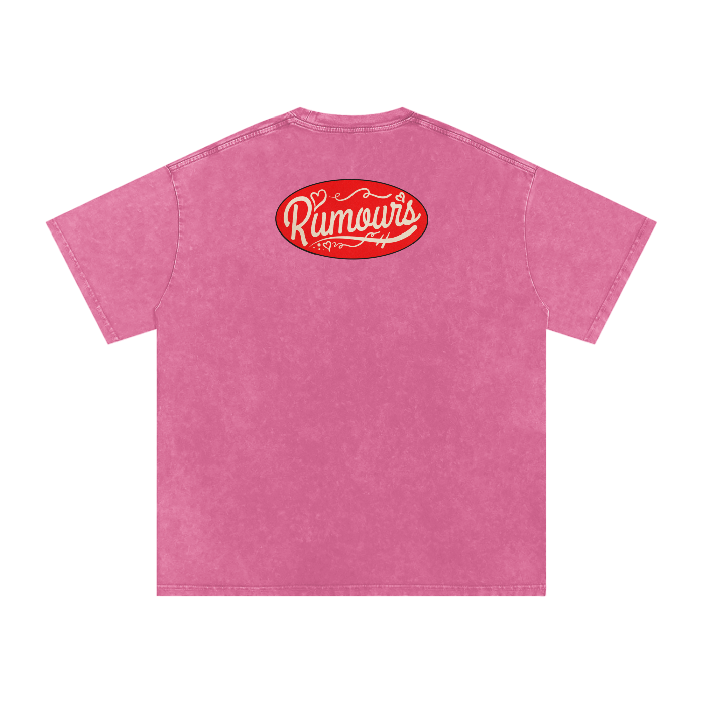Rumours - Snow Washed Oversized Cotton T-Shirt