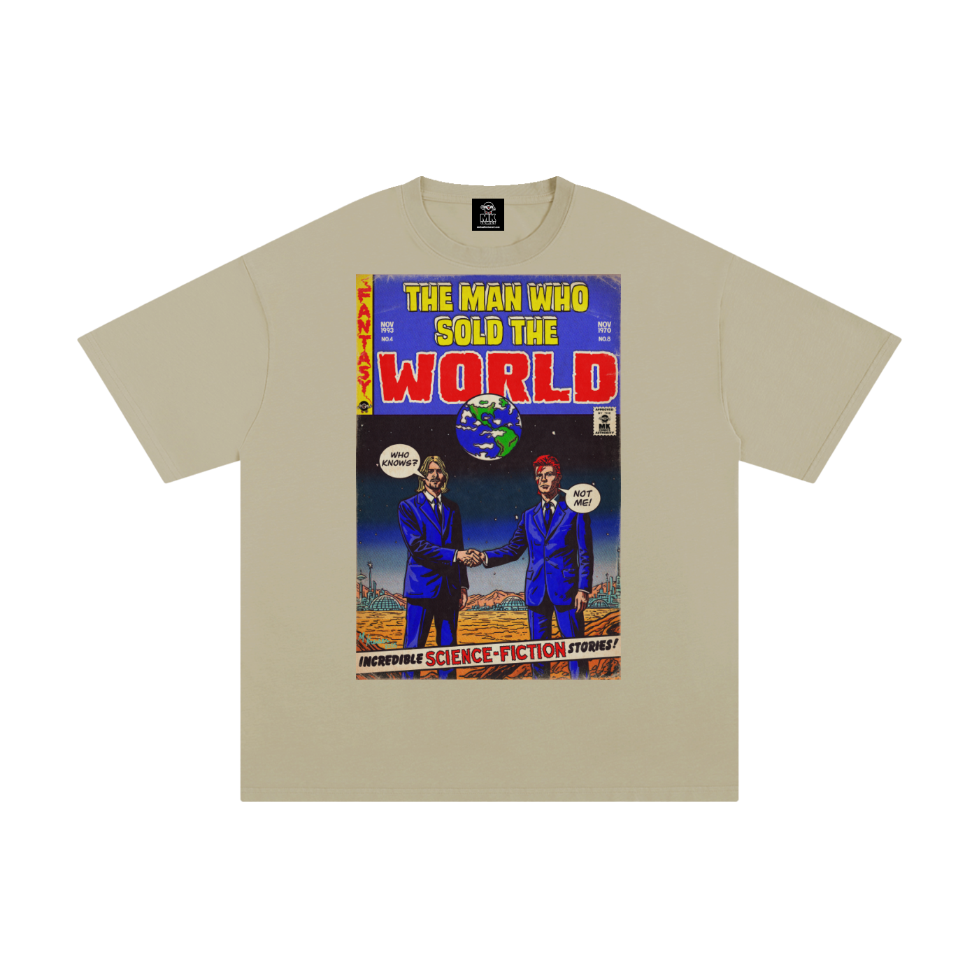 The Man Who Sold the World - MK Classics - Unisex Pure Cotton T-Shirt