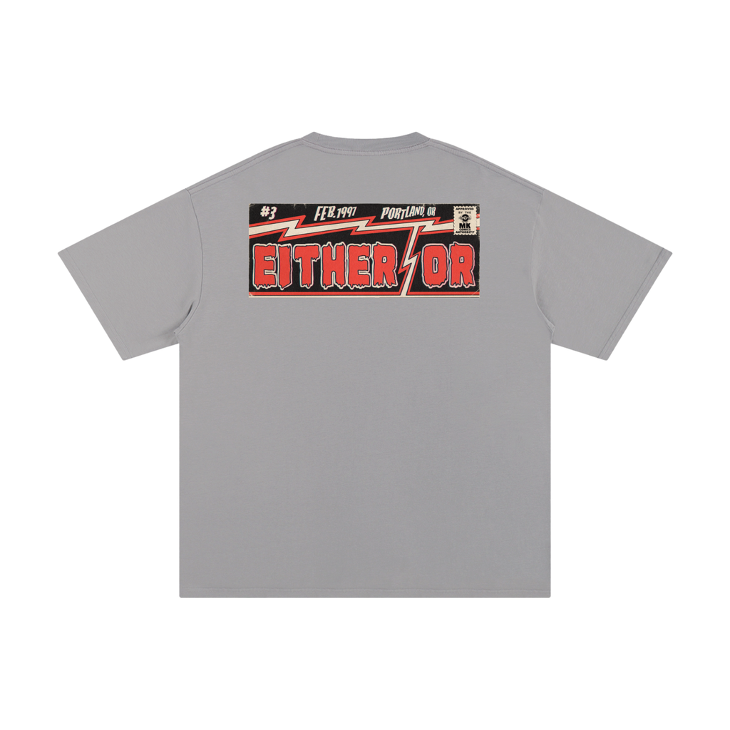 Either/Or - Unisex Pure Cotton T-Shirt